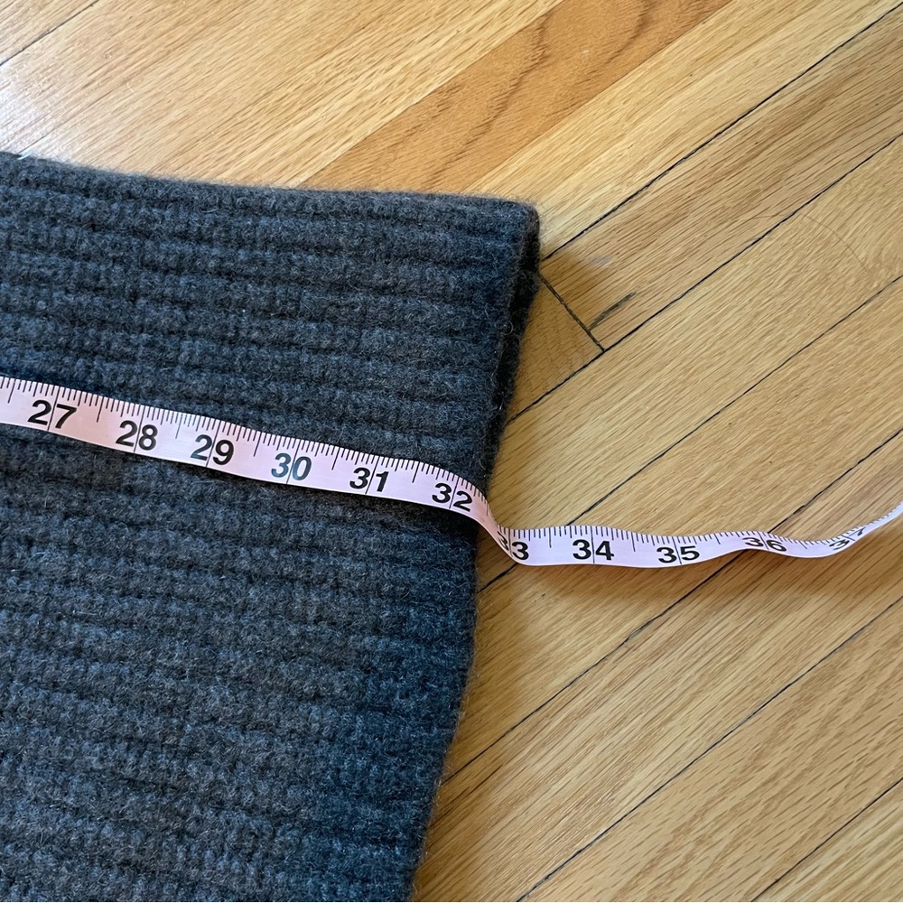 Dolce & Gabbana Charcoal Short-Sleeve Turtleneck Knit Mini Dress - Picture 4 of 6